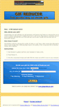Mobile Screenshot of gifreducer.com
